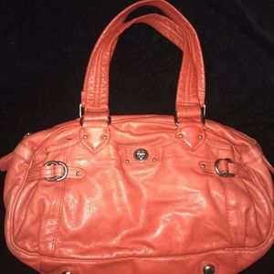 Marc By Marc Jacobs Lite Red Leather Handbag Vinta